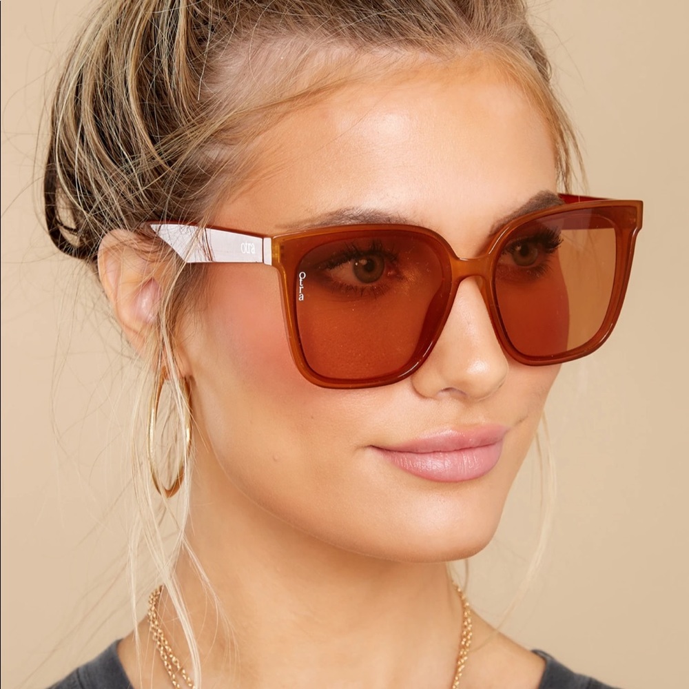 Oversized Bohemian Mahogany Otra Sunglasses